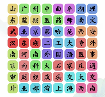 文字玩出花找大学攻略 文字玩出花找大学攻略