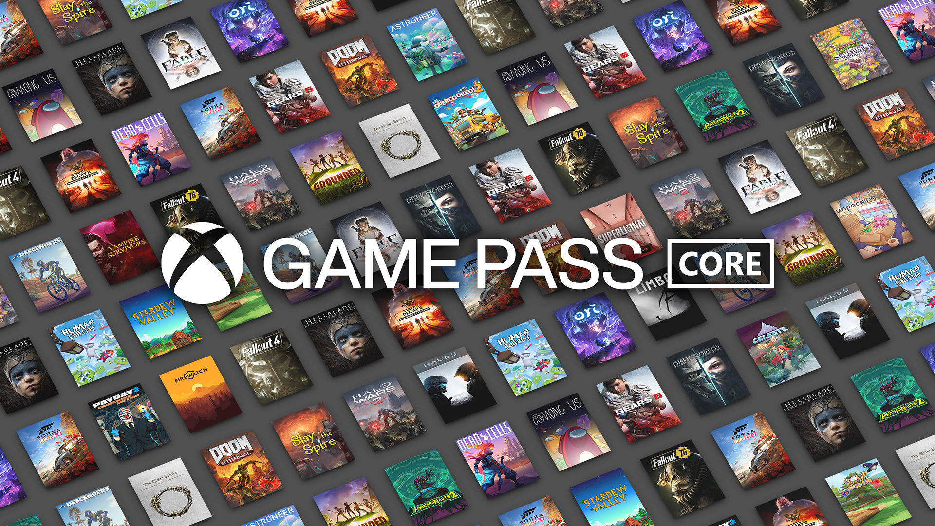 微软Game Pass Core首发有36款游戏！9月14日正式上线
