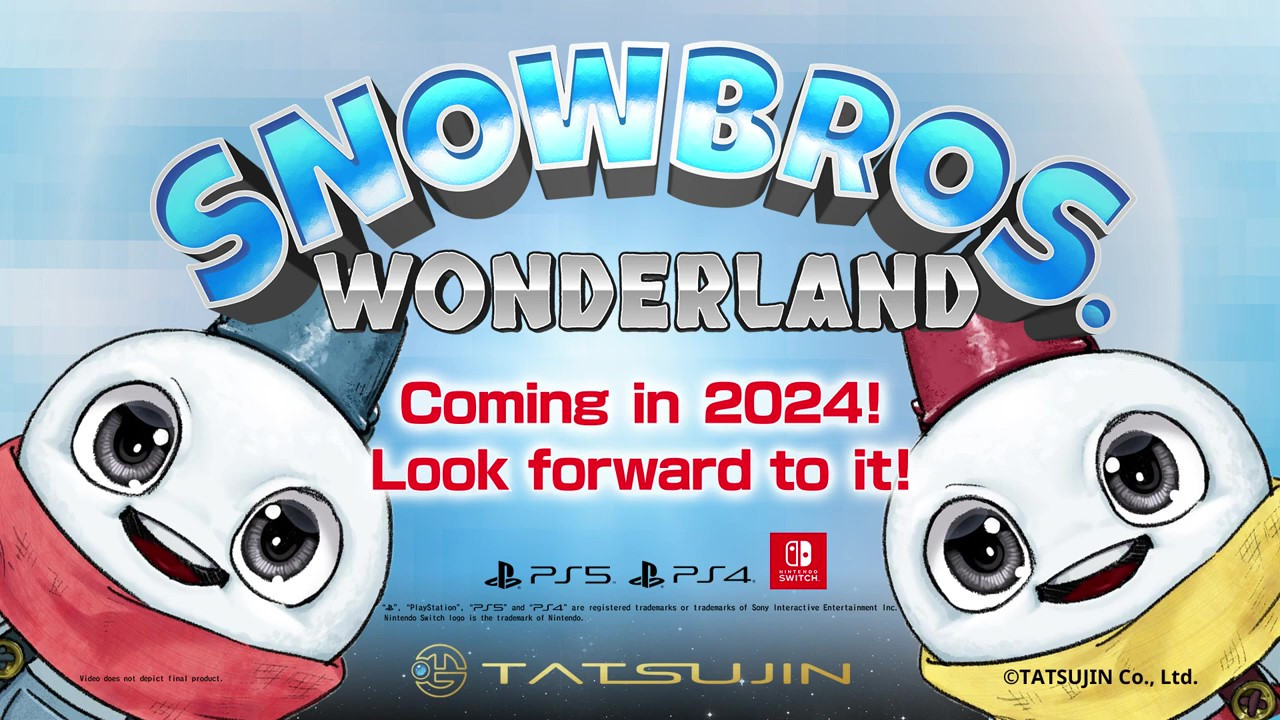 雪人兄弟3D新作《雪人兄弟 仙境》预告 2024年发售
