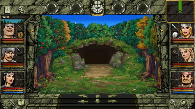 复古风迷宫RPG新游《Mystic Land》Steam页面上线