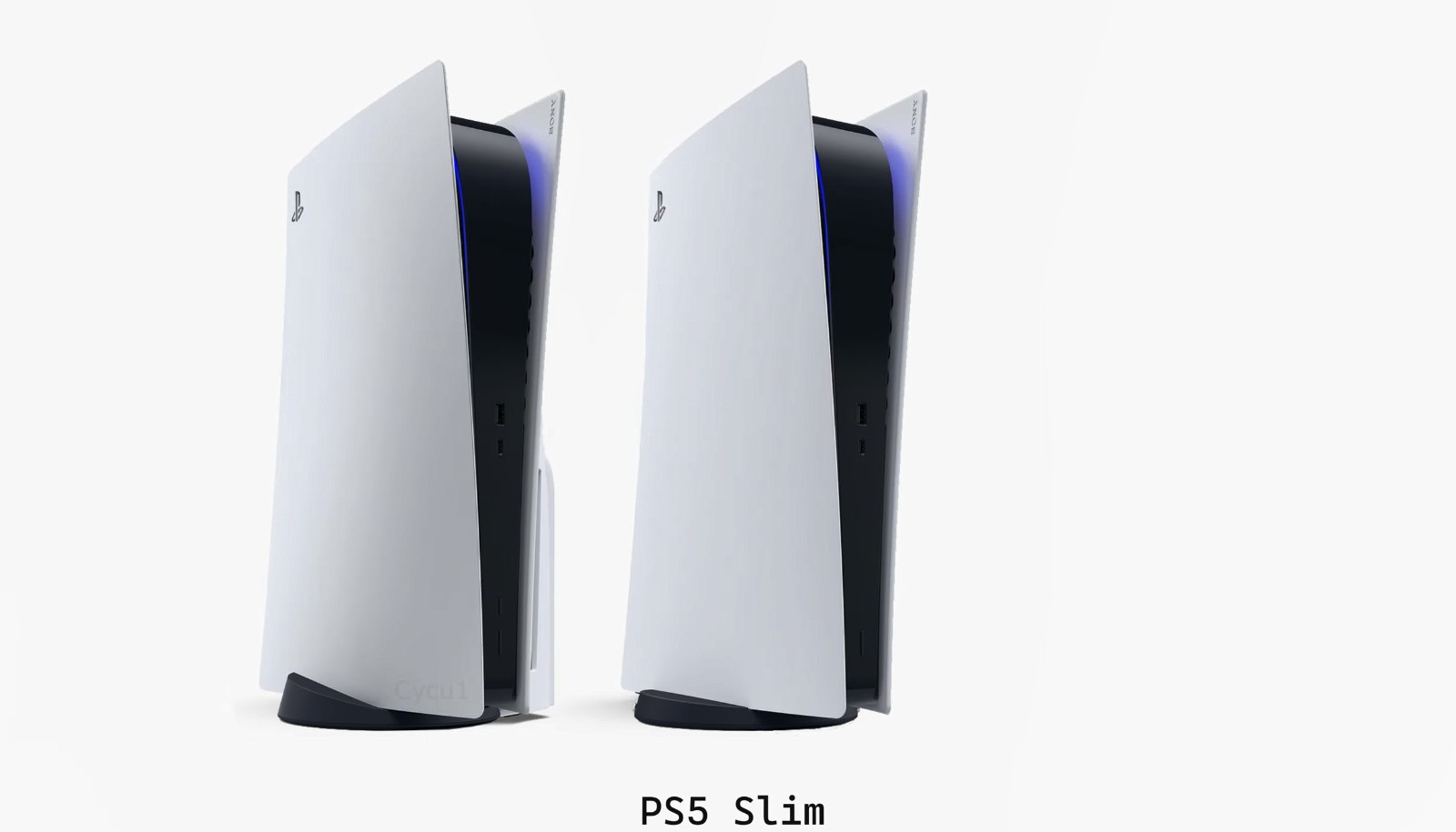 体积缩减超30%！PS5 Slim和PS5大小对比