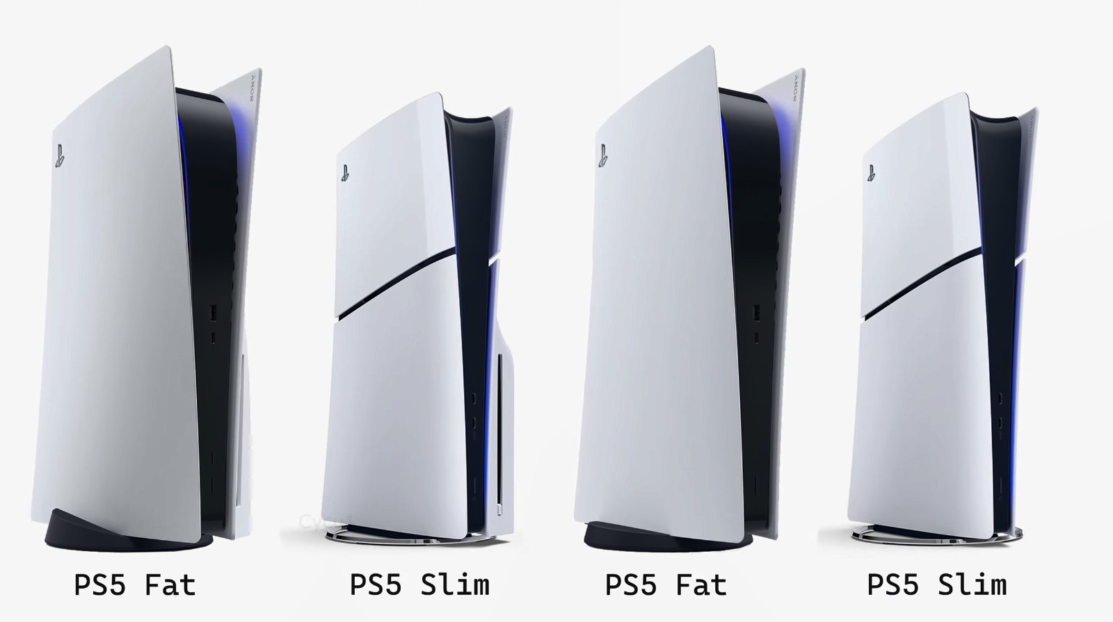体积缩减超30%！PS5 Slim和PS5大小对比