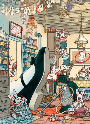 编个笑话找兔子攻略 编个笑话找兔子攻略