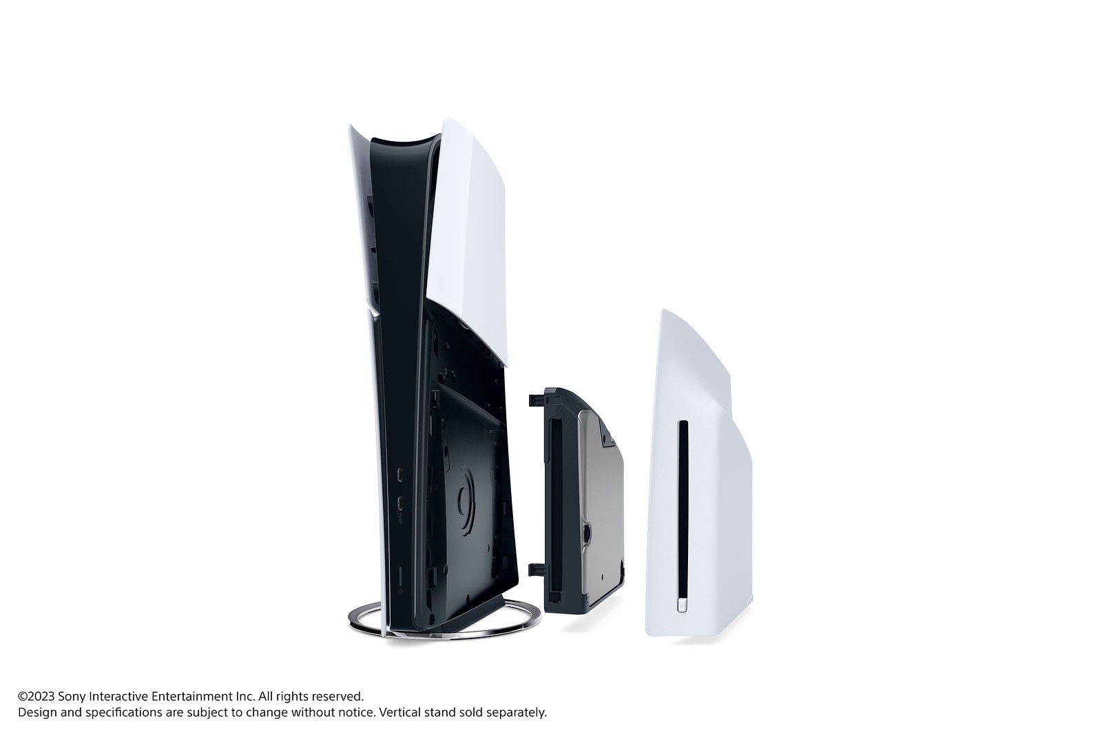 体积缩减超30%！PS5 Slim和PS5大小对比