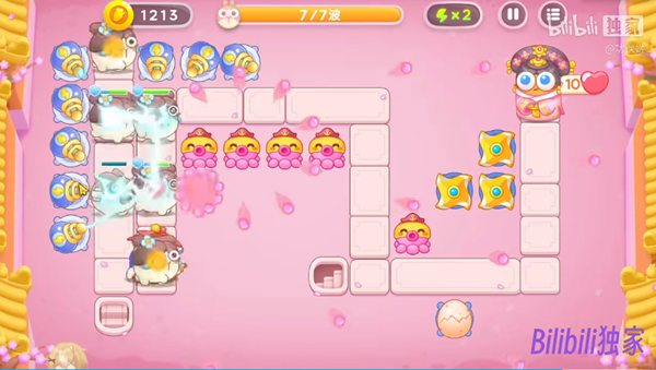 保卫萝卜4秋妃传第1关怎么过