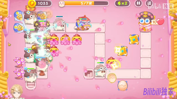 保卫萝卜4秋妃传第1关怎么过