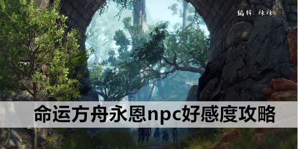 命运方舟永恩npc好感度攻略
