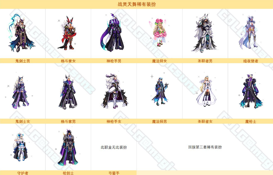 dnf秋之风稀有天空装扮一览