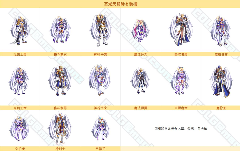 dnf秋之风稀有天空装扮一览