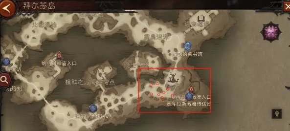 暗黑不朽优质打野点位置