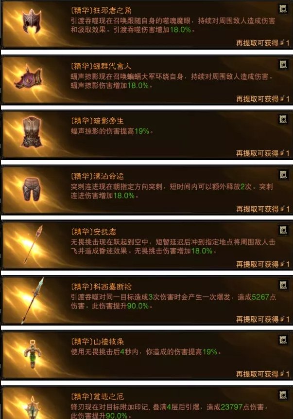 暗黑不朽狂骑士绿装推荐