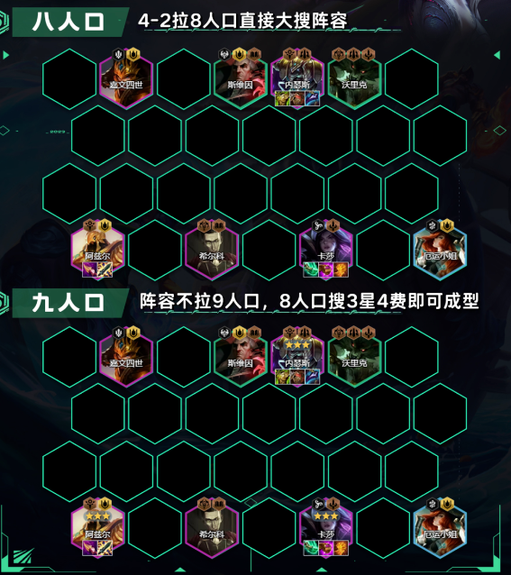 云顶之弈s9.5版本塔姆司令女枪阵容怎么搭配