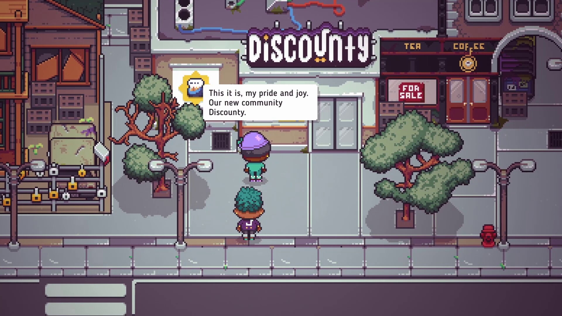 像素风新作《Discounty》公布！PC平台独占