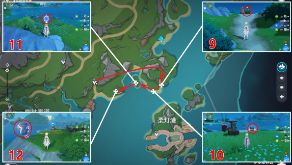 《原神》4.2莫尔泰区奇馈宝箱收集位置 《原神》4.2莫尔泰区奇馈宝箱收集位置