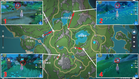 《原神》4.2莫尔泰区奇馈宝箱收集位置 《原神》4.2莫尔泰区奇馈宝箱收集位置