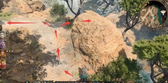 博德之门3救米尔克流程