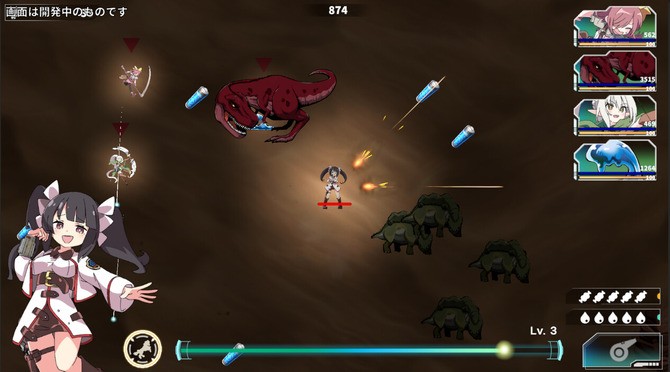少女冒险幻想ARPG《Struggle F.O》Steam页面上线