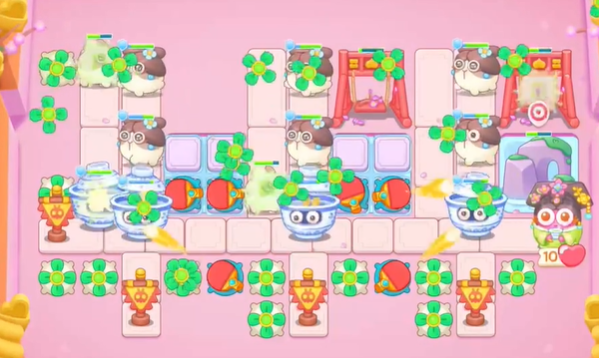 保卫萝卜4秋妃传119关通关流程
