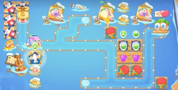 保卫萝卜4暖暖汤泉6通关流程