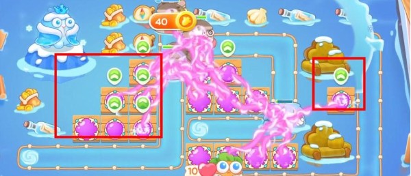 保卫萝卜4暖暖汤泉15关通关流程