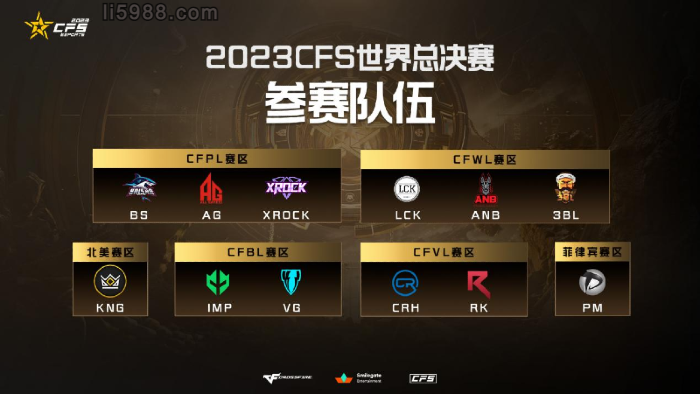 穿越火线2023CFS世界总决赛完整赛程赛制一览!