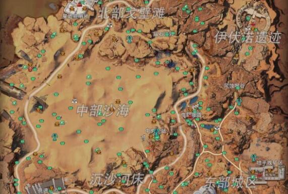 星球重启菱锰矿刷新位置