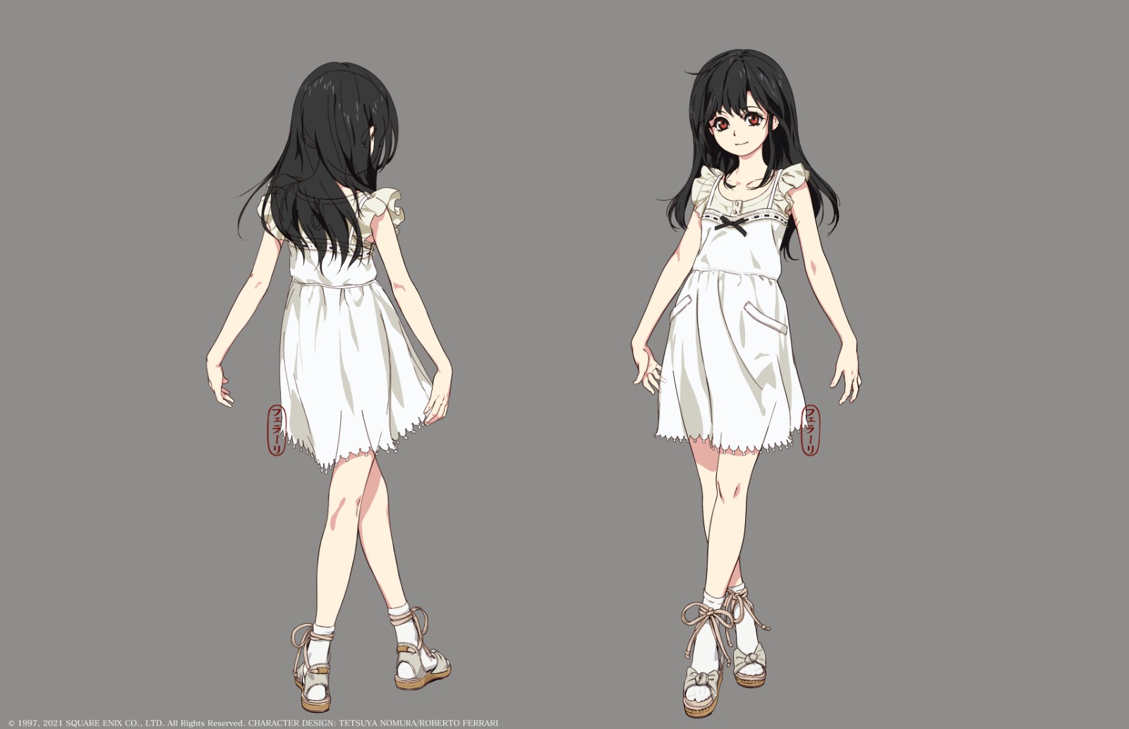 《最终幻想7重制版》公布了开发阶段的设定图