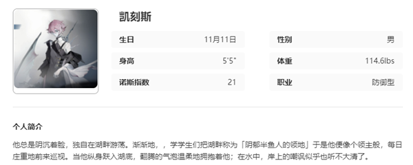 《忘却前夜》凯刻斯强度介绍