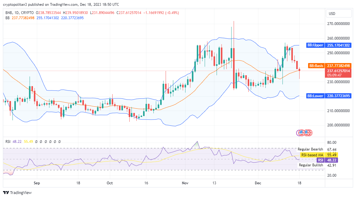 币安币今日（BNB）价格分析12月18日