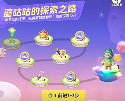 元梦之星蘑咕咕皮肤解锁条件