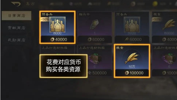 三国谋定天下资源分配攻略