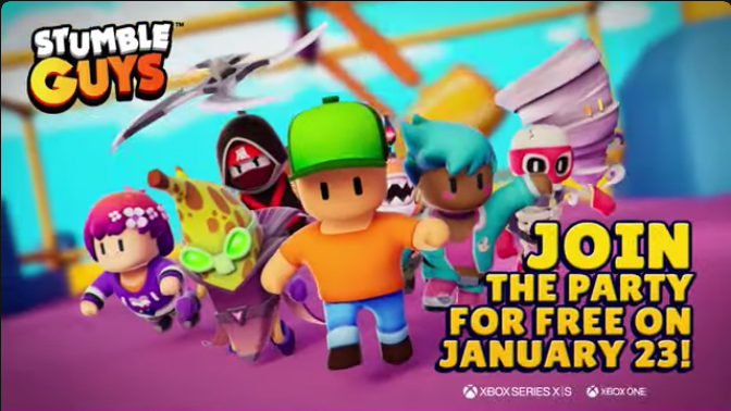 大逃杀游戏《Stumble Guys》1月23日登陆Xbox