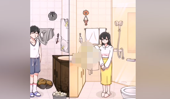 抖音梗传之王男女生浴室差异怎么过 抖音梗传之王男女生浴室差异怎么过