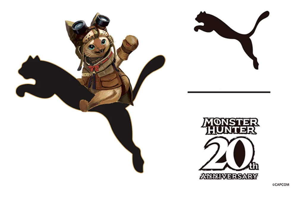 《怪物猎人》将与PUMA合作推出20周年纪念系列联动产品