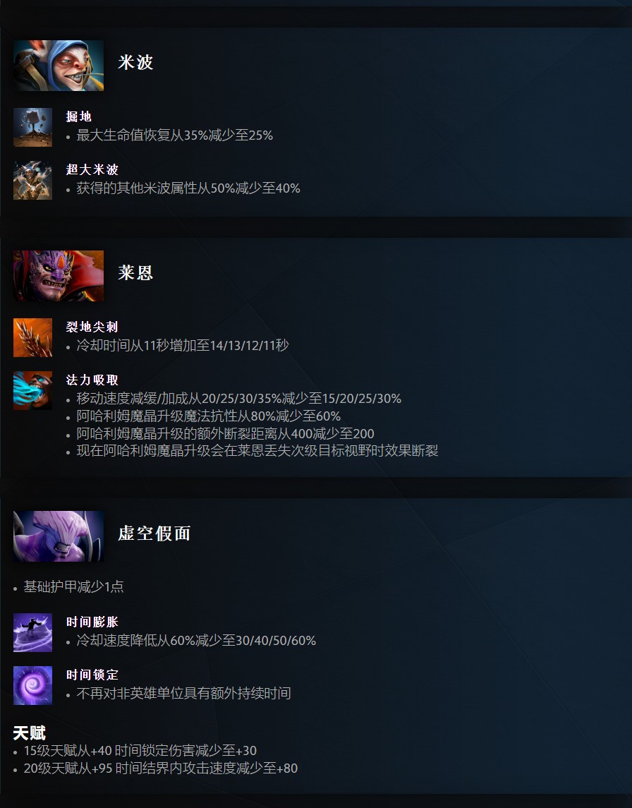 《DOTA2》7.35c平衡性更新发布 冰甲、法师克星削弱
