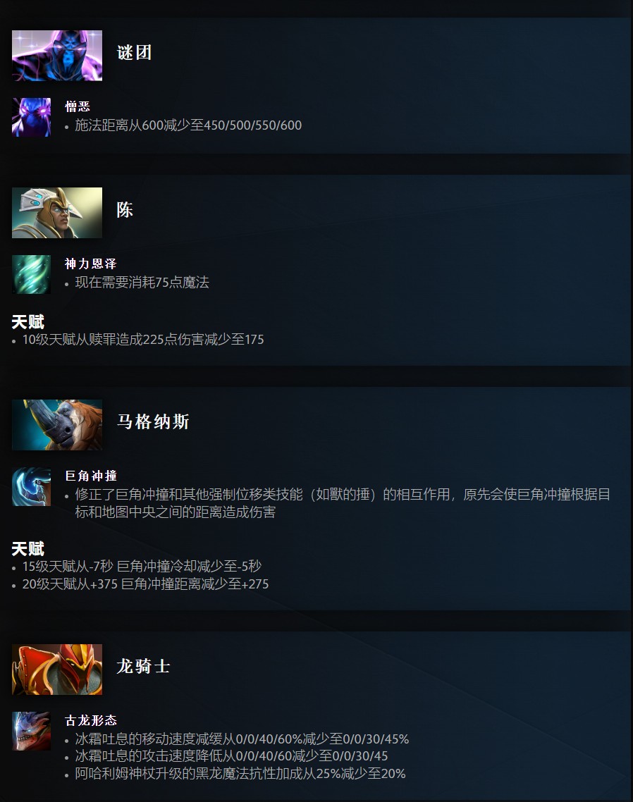 《DOTA2》7.35c平衡性更新发布 冰甲、法师克星削弱