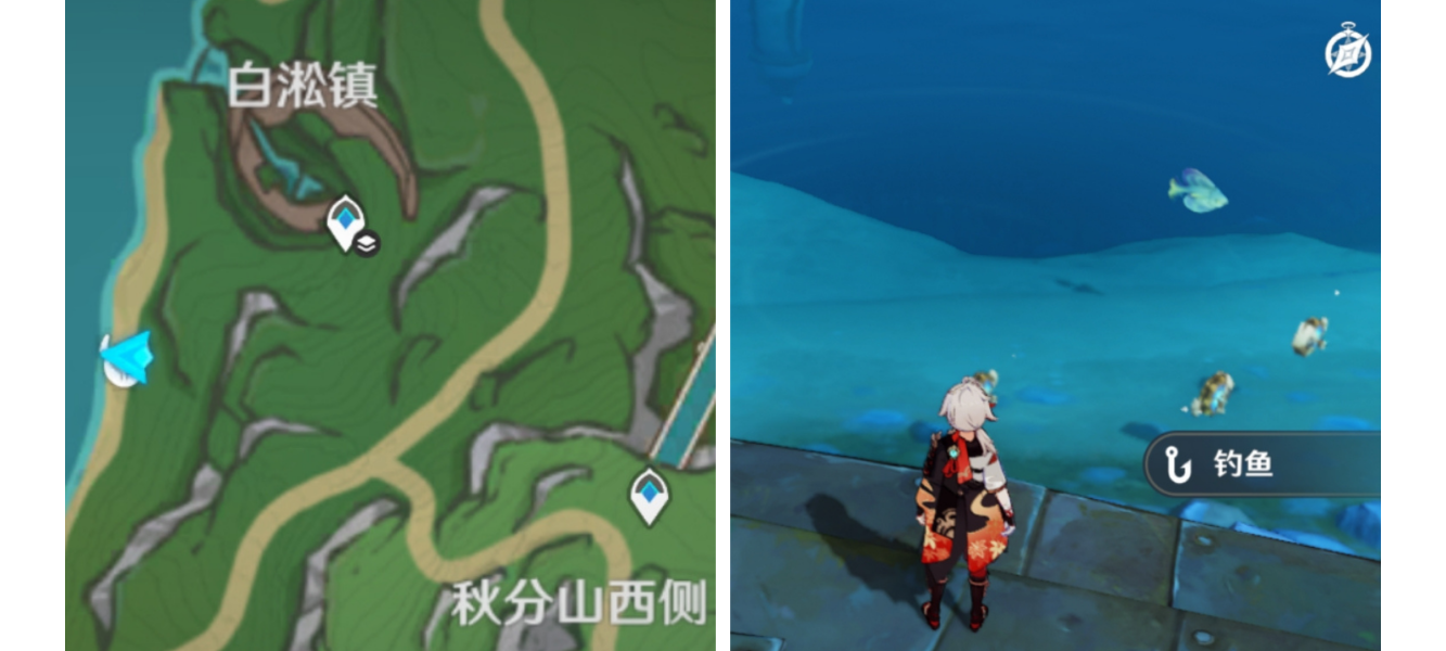 《原神》4.4版本钓鱼点位大全