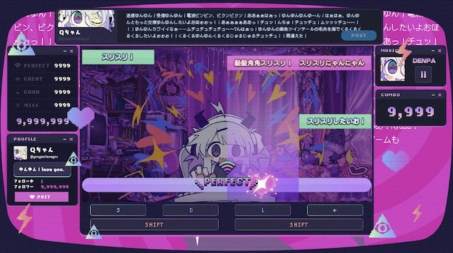 《晕晕电波症候群》Steam上线 节奏冒险新游