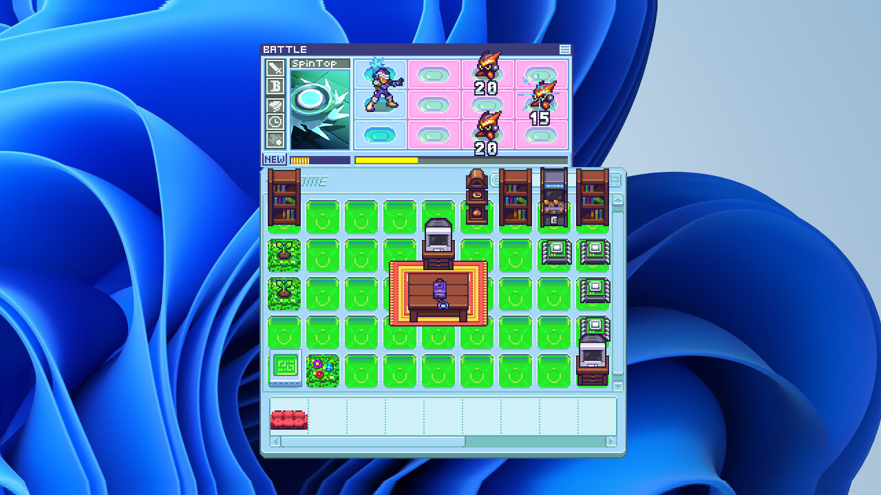 桌面放置挂机游戏《狂暴比特》现已登录Steam平台