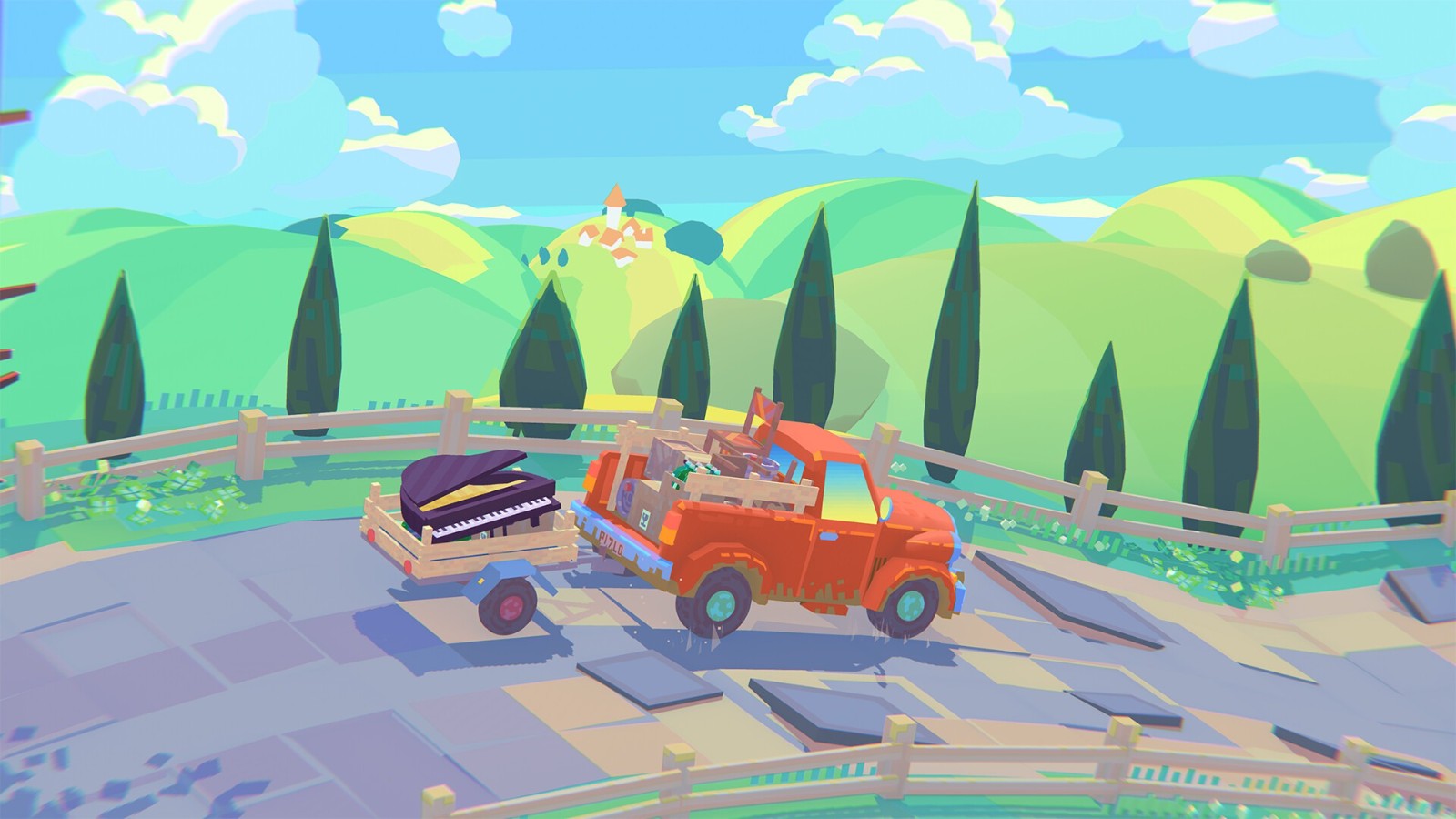 物理机制汽车送货游戏《Truckful》面向PC公布