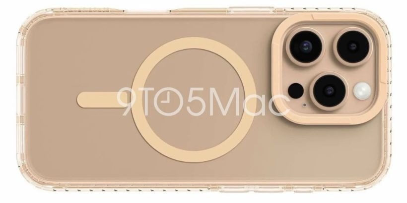 iPhone 16 Pro新渲染图：全新古铜配色 神似土豪金