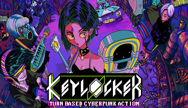 赛博朋克风回合制节奏战斗游戏《Keylocker》现已正式推出 并获好评