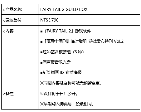 『FAIRY TAIL 2』第二部宣传影片亮相！ 同步释出战斗系统与地图探索等游戏最新情报