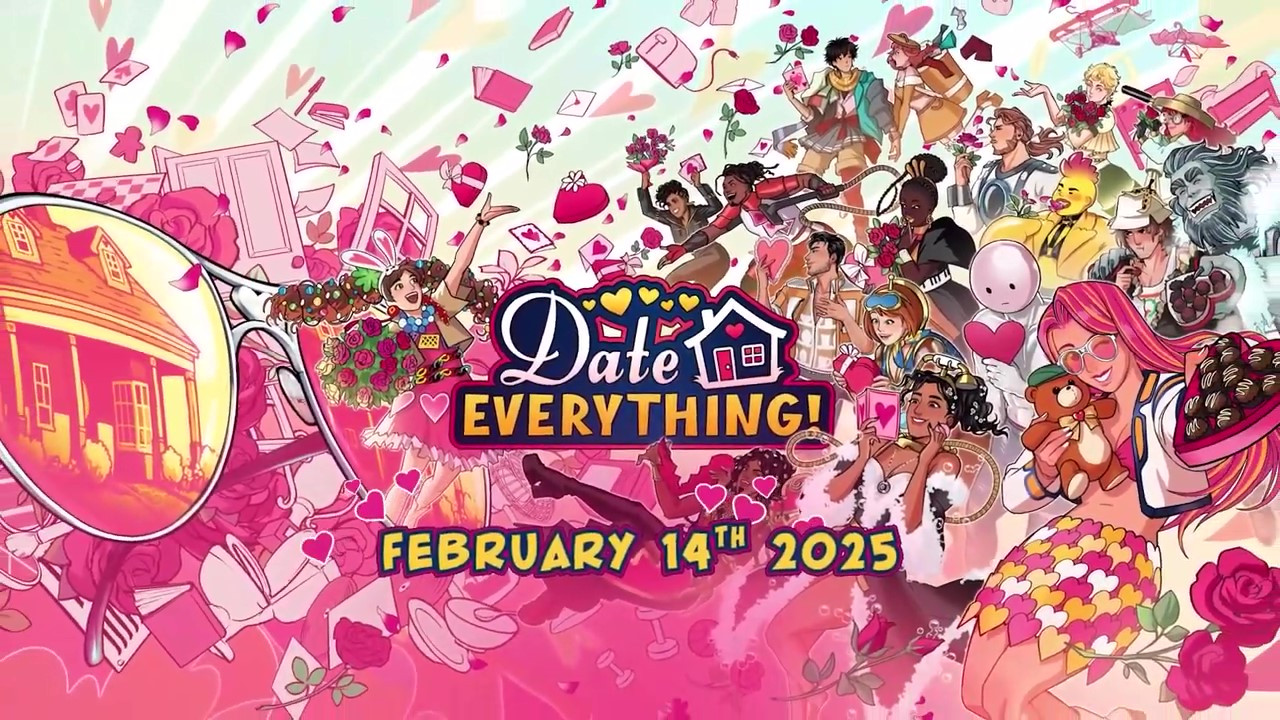 约会模拟器《Date Everything!》发售日预告 情人节发售