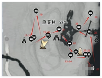 燕云十六声隐雾林宝箱在哪