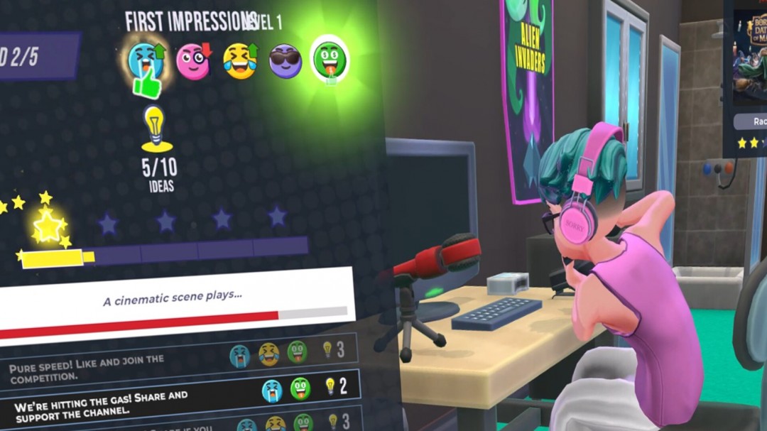 模拟经营《Youtubers Life 3》Steam页面 年份发售