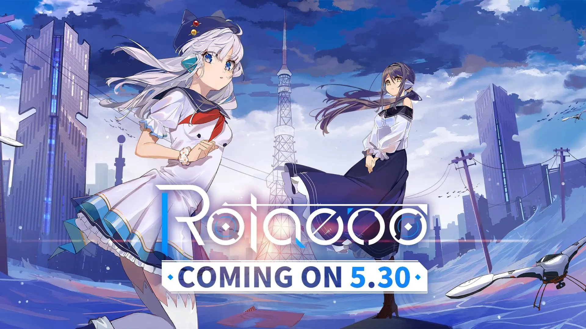 体感音乐游戏《Rotaeno》宣布2022年5月30日正式上线！