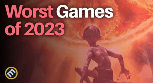 M站评选2023年10大最糟糕电子游戏：《魔戒：咕噜》一骑绝尘！