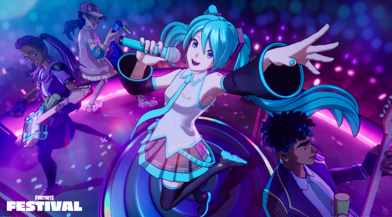 《堡垒之夜》联动初音未来活动正式开启！